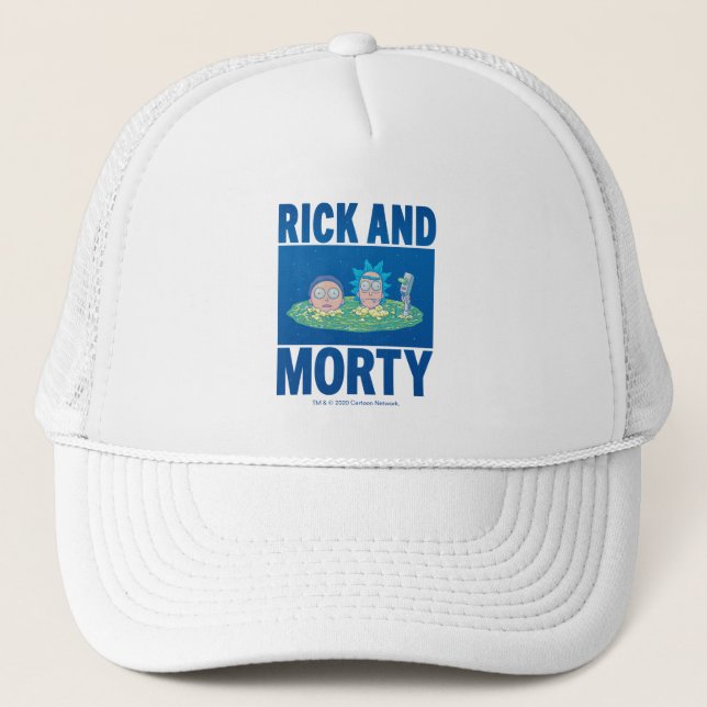 Casquette RICK ET MORTY™ | Parcourir le portail (Devant)