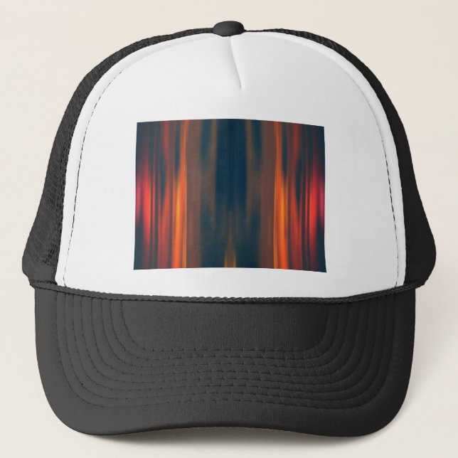 Casquette Rideaux de lumière : Illustration abstraite : (Devant)
