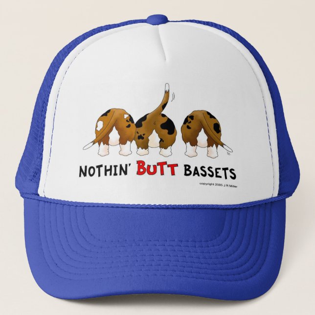 Casquette Rien n'aboutent des bassets (Devant)