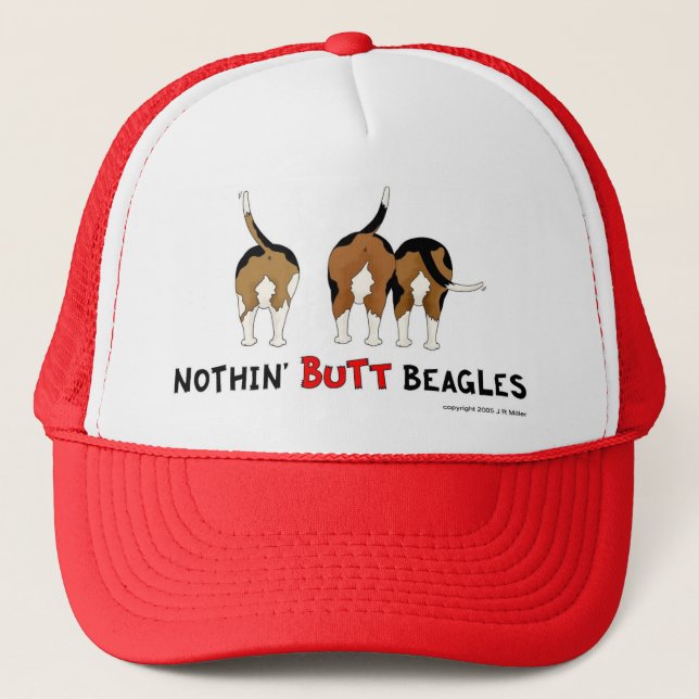 Casquette Rien n'aboutent des beagles (Devant)