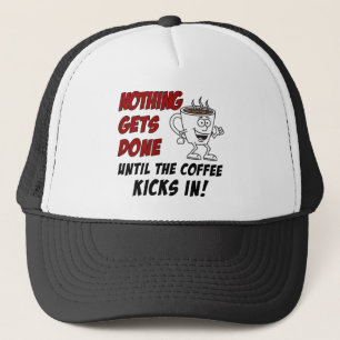 Casquette Rien Ne Se Fait Sans Café