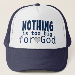 Casquette RIEN n'est trop grand pour inspiré mignon de Dieu
