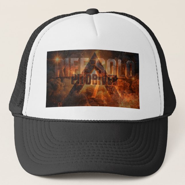 Casquette RIFF SOLO 7 PitDriver Logo Spartan Flame (Devant)