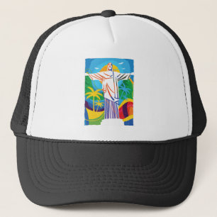 Casquette Rio de Janeiro Cristo Redentor Brazil Colorful