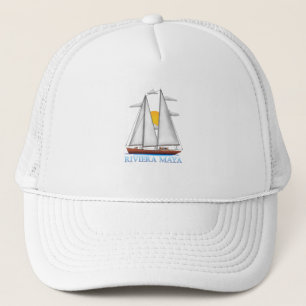 Casquette Riviera Maya Côtière Nautique Voilier