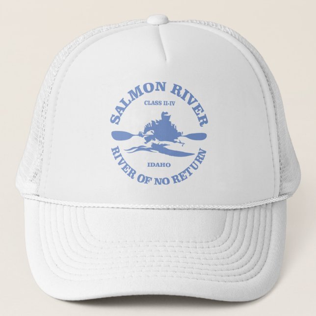 Casquette Rivière saumon (kayak) (Devant)