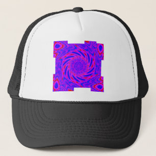 Casquette RMDESIGN Mandala-colorrose-bleu-LOVE-kaléidoscope