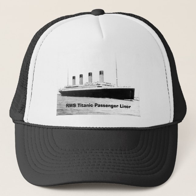 Casquette RMS Titanic Passenger Liner (Devant)