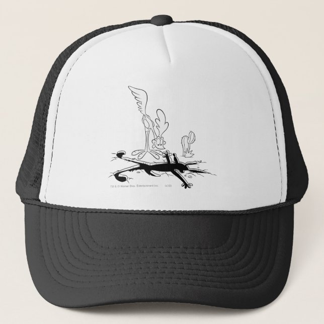 Casquette ROAD RUNNER™ et WILE E. COYOTE™ Trou en forme (Devant)