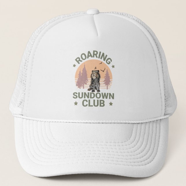 Casquette Roaring Sundown Club Sabertooth Tiger (Devant)