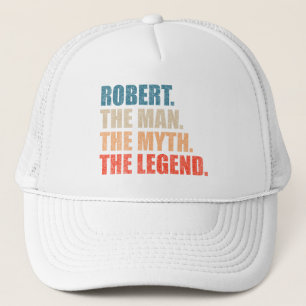 Casquette Robert L'Homme Le Mythe La Légende