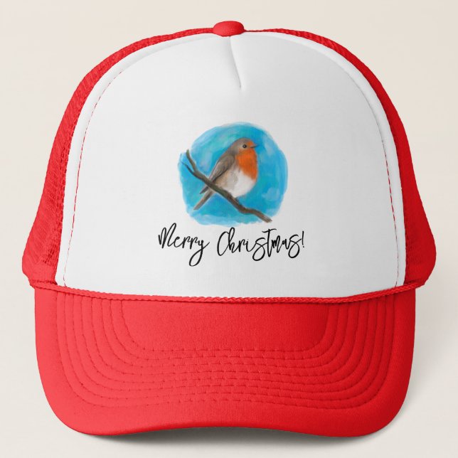 Casquette Robin, Joyeux Noël (Devant)