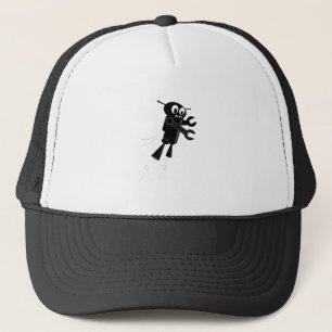 Casquette Robot volant noir