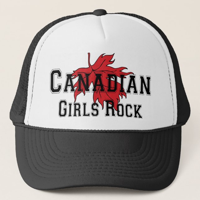 Casquette Roche canadienne de filles (Devant)