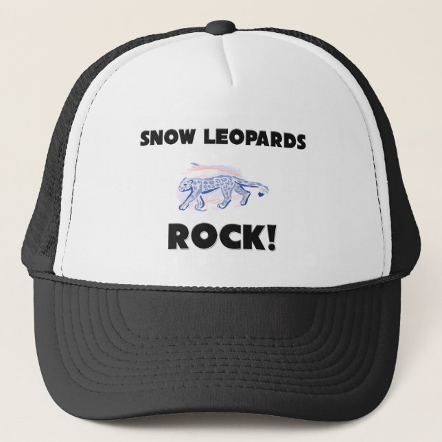 Casquette Roche de léopards de neige (Devant)