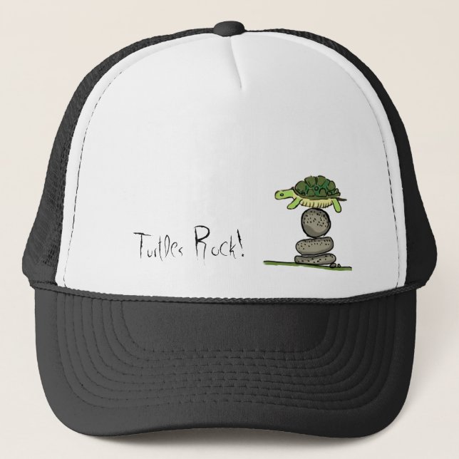 Casquette Roche de tortues ! (Devant)