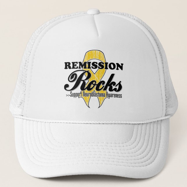 Casquette Roches de remise - Neuroblastoma (Devant)