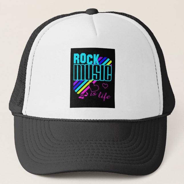 Casquette Rock Music (Devant)