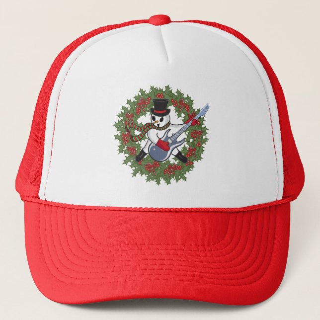 Casquette Rockin' Snowman (Devant)