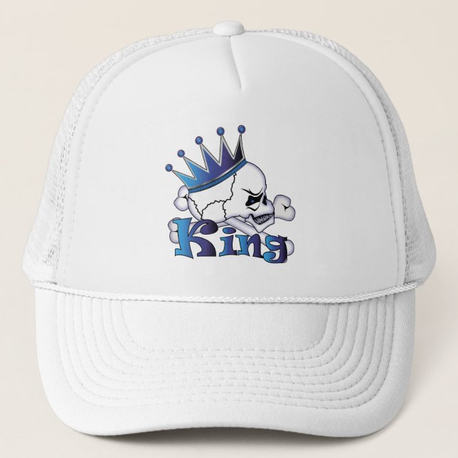 Casquette Roi crâne (Devant)