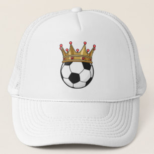 Casquette Roi de la Couronne de football