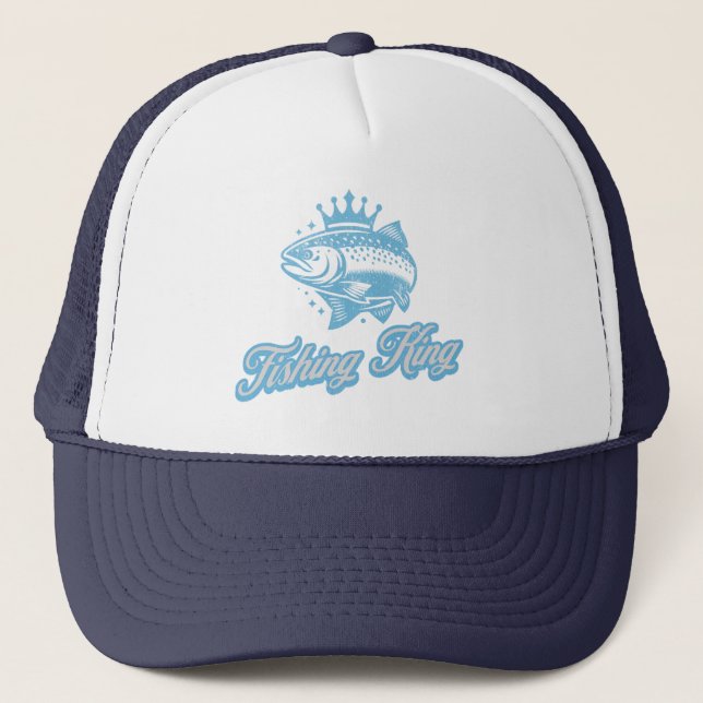 Casquette Roi de la pêche (Devant)