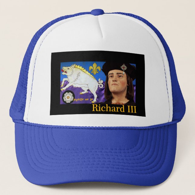 Casquette Roi de Richard III pour toujours ! (Devant)