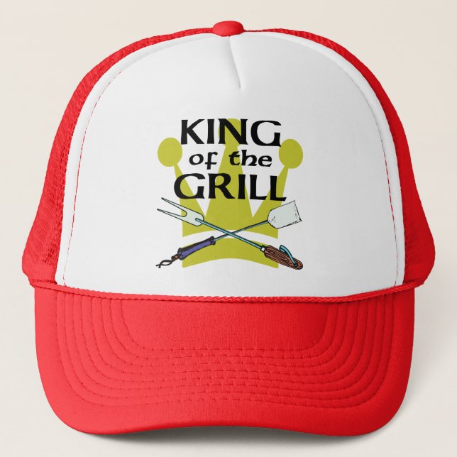 Casquette Roi du gril (Devant)
