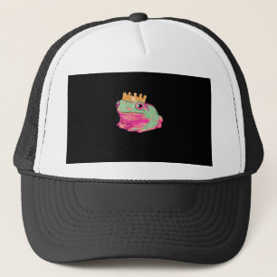 Casquette Roi Grenouille Funky Mème Style Classique