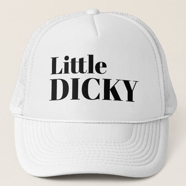 Casquette Roman de fantaisie drôle LITTLE DICKY (Devant)