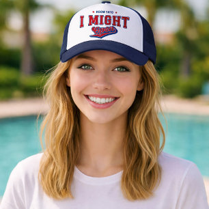 Casquette Romance de hockey sur glace passionné Équipe Holla
