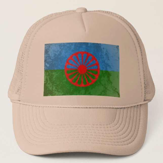 Casquette Romani flag (Devant)