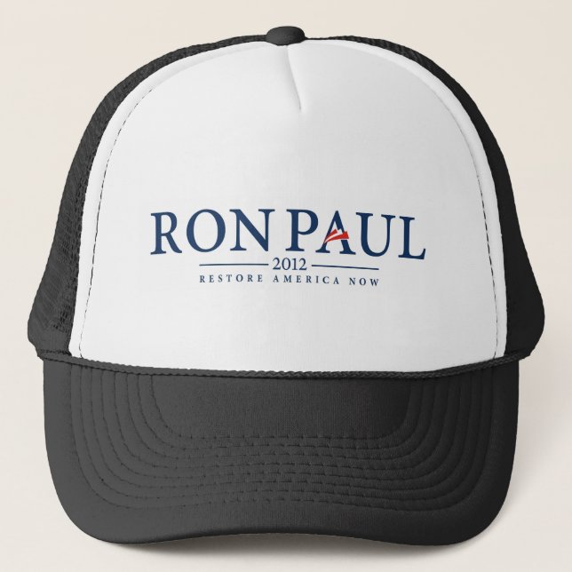 Casquette ron paul 2012 usa président élection logo politiqu (Devant)