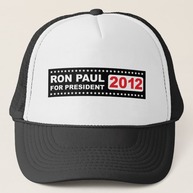 Casquette Ron Paul pour le président 2012 (Devant)