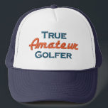Casquette Rookie Golfeur<br><div class="desc">Amusant chapeau de golf amateur pour un golfeur</div>