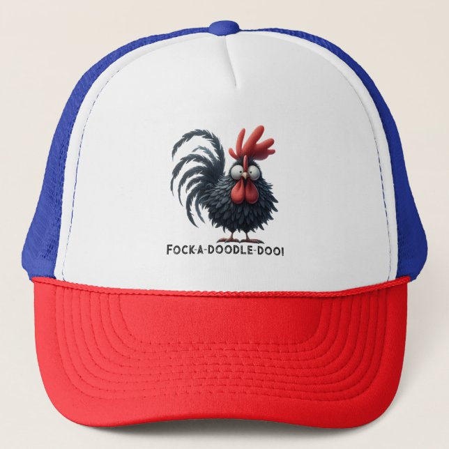 Casquette Rooster du matin - Fock-a-doodle-doo ! (Devant)