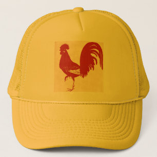 Casquette Rooster rouge