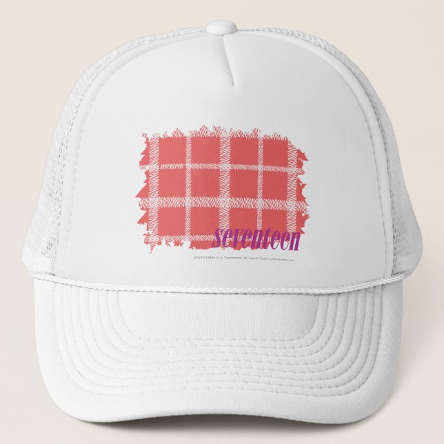Casquette Rose 2 de plaid (Devant)