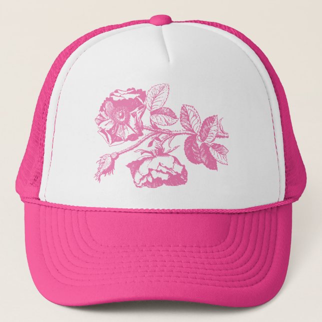 Casquette Rose Antique Rose (Devant)