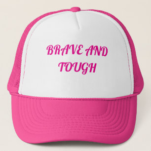 casquette ROSE/BLANC "BRISÉ ET BRUYANT"