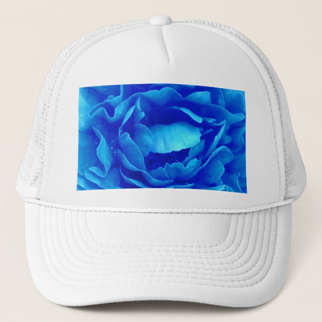 Casquette Rose bleu - Personnalisable (Devant)