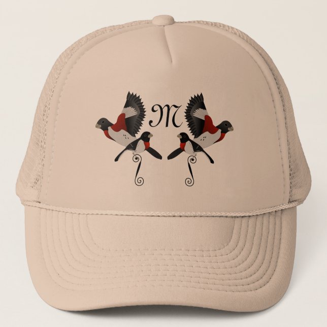 Casquette Rose Breasted Grosbeak (Devant)