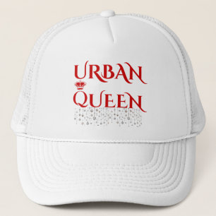 Casquette Rose Cerise COURONNE URBAINE DIAMANT RARE Femme