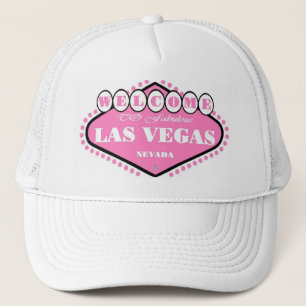 Casquette ROSE-CLAIR de signe de Las Vegas