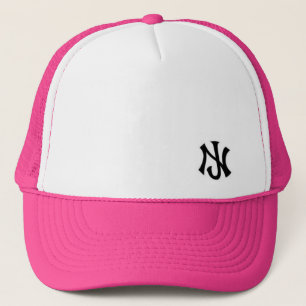 Casquette Rose de camionneur de New Jersey