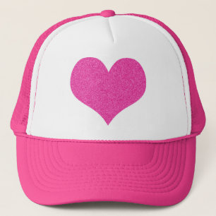 Casquette rose de camionneur de parties