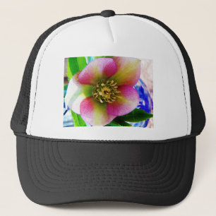 Casquette Rose de carême rose,