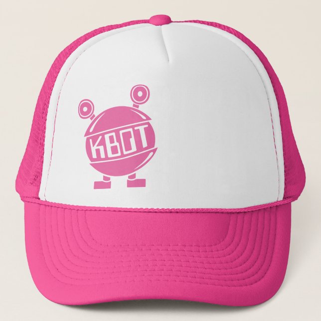 Casquette rose de KBOT ! (Devant)