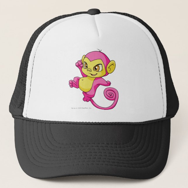 Casquette Rose de Mynci (Devant)