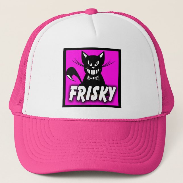 CASQUETTE ROSE DESIGNER (Devant)
